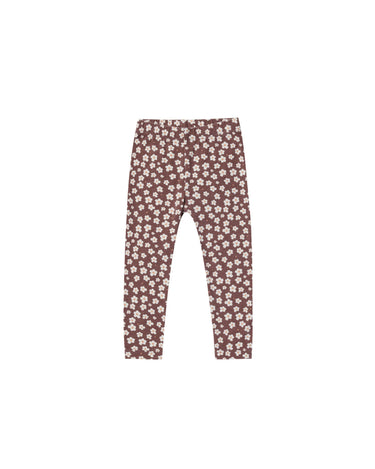 Rylee + Cru Leggings, Plum Ditsy